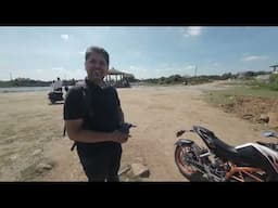 kondapochamma ride on KTM 390 vs dominar 400 #ctr2k #automobile #adventureontwowheels