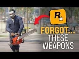 I Added REMOVED Weapons Back into GTA 5 (using mods)