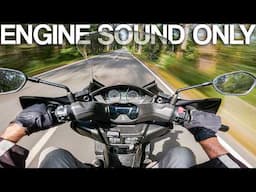 Suzuki Burgman 400 sound [RAW Onboard]