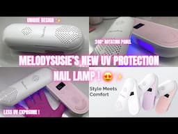 ✨MELODYSUSIE’S NEW P-PLUS20F UV PROTECTION RECHARGEABLE NAIL LAMP ✨😍 | THE FIRST EVER ?! 🤯 UNBOXING