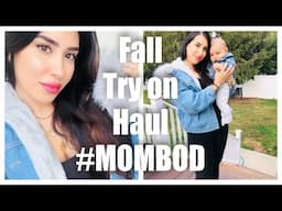 FALL CLOTHING HAUL (TRY ON) w/ My New MOM BOD!