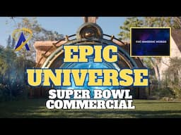 Universal Epic Universe Super Bowl Commercial 2025