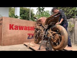 KAWASAKI   ZX4R  1989  Full Restoration | Restored KAWASAKI ZXR400  4Cylinder