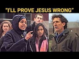 Muslim Woman Confronts Christian, Then THIS Happens