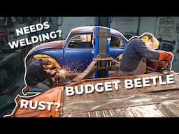 Repairing The Body & Cleaning Floor Pan!  - Beetle Project Ep 3