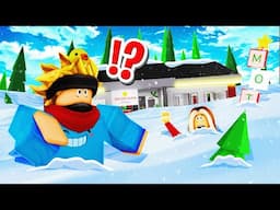 Brookhaven RP, But Were SNOWED IN.. (Roblox)