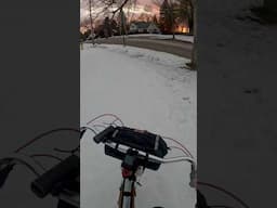 Sunset to Rough Snow #gravelbikes #gravelbiking #bicycle #bikerides