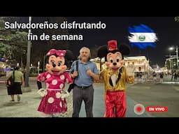 En vivo #elsalvador  viernes alegre #centrohistorico