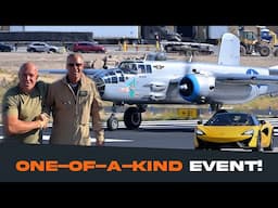 Drag Racing Cars Down a Runway! Wings and Wheels 2024 Spanish Fork Utah