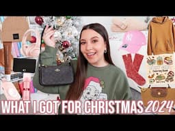 WHAT I GOT FOR CHRISTMAS 2024 | Viral Coach Bag, Popular Makeup, TikTok Shop Finds | Jackie Ann