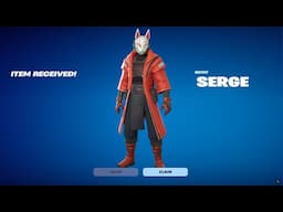 How To get Free Serge skin Fortnite (Fortnite OG Community CUP)