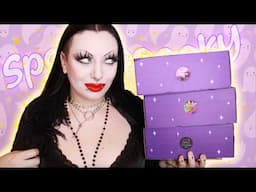 TRIPLE SPOOKY BOX UNBOXING - Laboratory, Blood Countess & Haunting Pretties | Toxic Tears