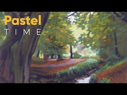 Autumn Forest in Soft Pastel - Timelapse