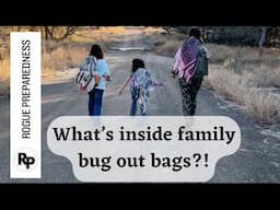 Will Your Family Survive? Bug Out Bags for Families!