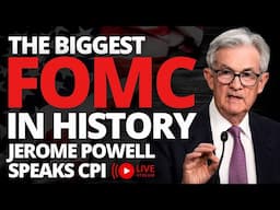 🔴 BIGGEST FOMC EVER:  Fed Chairman Jerome Powell On Interest Rate Decision