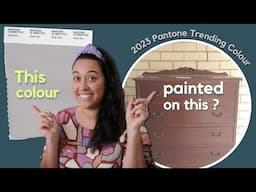 Respectfully PAINTING VINTAGE FURNITURE : Inspired by Pantone's 2023 Spring Trending colour