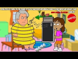 Dora Puts Ice Cubes on The Stairs To Slip & Knockout Her Abuela/Sings a Song About Her Weight/Sued