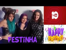 Festa 10 anos de Youtube | Happy Hour | #FelizYouTube | Celebrating 10 Years of YouTube