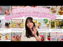 🧸💗LAST MINUTE crochet valentines gift idea | DIY gift idea for valentines