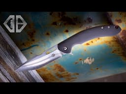 Making a liner lock flipper WITHOUT cnc :KNIFEMAKING