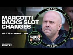 Arne Slot was ‘100% RIGHT!’ 🤔 Marcotti defends Liverpool after shock FA Cup exit | ESPN FC