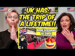 American Couple Reacts: 5 Days On UK's Royal Scotsman First Class Train! MOST INCREDIBLE TRIP EVER!?