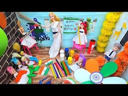 Barbie Doll All Day Routine In Indian Village/Sita Ki Kahani Part-322/Barbie Doll Bedtime Story||