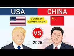 China Vs USA - Country Comparison 2025