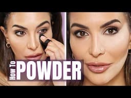 How To Apply Powder Makeup Like a Pro! | Foundation, Loose, Pressed & More