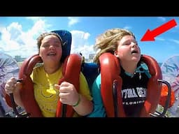 Girls Passing Out #6 | Funny Slingshot Ride Compilation