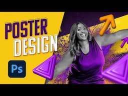 NEW Lessons Added! Create A Dynamic Poster Design in Adobe Photoshop!