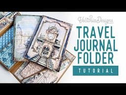 Travel Journal Folder | Orient Express Printable Kit | Free Measurements