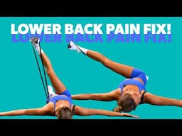 Lower Back Pain Cause & Fix (QUICK RELEASE!)