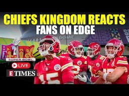 Super Bowl Fever in Kansas City; Chiefs Fans Watch Party | LIVE