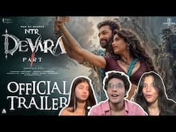 Devara Part 1- Trailer (Hindi) | NTR | Saif Ali Khan | Janhvi | Koratala Siva | Anirudh | Reaction