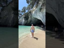 📍CATHEDRAL COVE 🤗🤗🤗 New Zealand