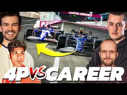 GILLON Controversy 😡 DEMOTED to Williams! F1 24 4-Player Career (Episode 2/10)