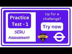 SERU practice - Test 1 SERU TFL- Mock Test #Seruassessmenttfl, #tfl, #phv, #seru