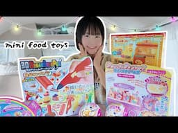 I test mini food DIY toys!! ~van life in Japan