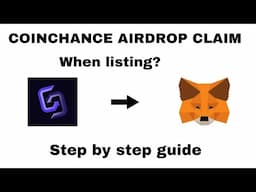 HOW TO CLAIM COINCHANCE TO METAMASK