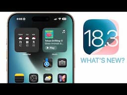 iOS 18.3 Released - What's New?