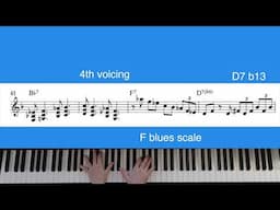 Jazz Blues Solo with Bluesy Lines