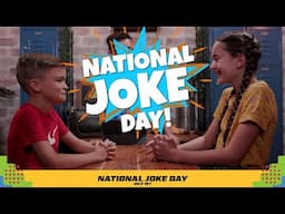 National Joke Day- Try Not to Laugh Battle! Who will take the prize? Broadcast Cal or Livy Lou?