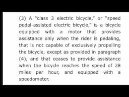 2025 California E-Bike Law Explained