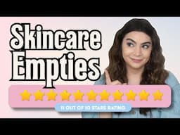 11/10 ⭐ Skincare Empties I Recommend!