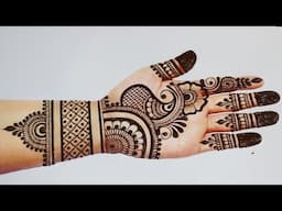 Very simple easy mehndi design front hand | stylish mehndi designs |mehandi design | mehandi designs