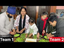 Green pea extraction competition,rana family challenge