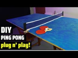 Its THAT EASY to play PING PONG at home!