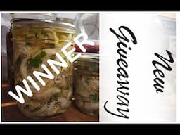 WINNER! GIVEAWAY CANNING VEGAN  | Connie's RAWsome kitchen