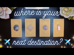 Your Next TRAVEL / RELOCATION 🗺 Detailed Pick a Card Tarot Reading ✨